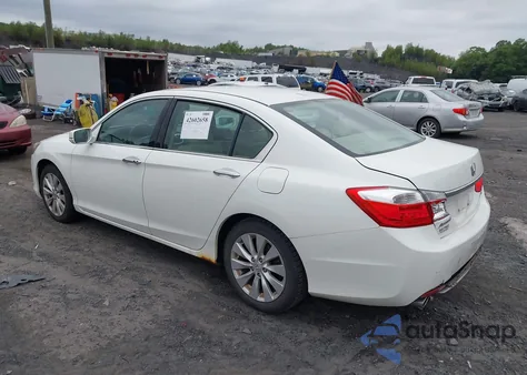 2014 Honda Accord Ex-L V-6 из США, поврежденный, VIN 1HGCR3F87EA009203
